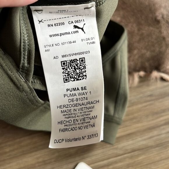 G. Label x Puma X Goop Sports Bra Mesh Inverted Racerback - Picture 8 of 10